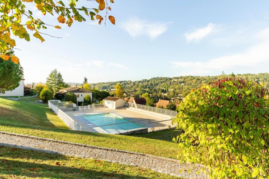 Sarlat, Apptmt T3 Residence Clim Piscine Parking Exterior photo